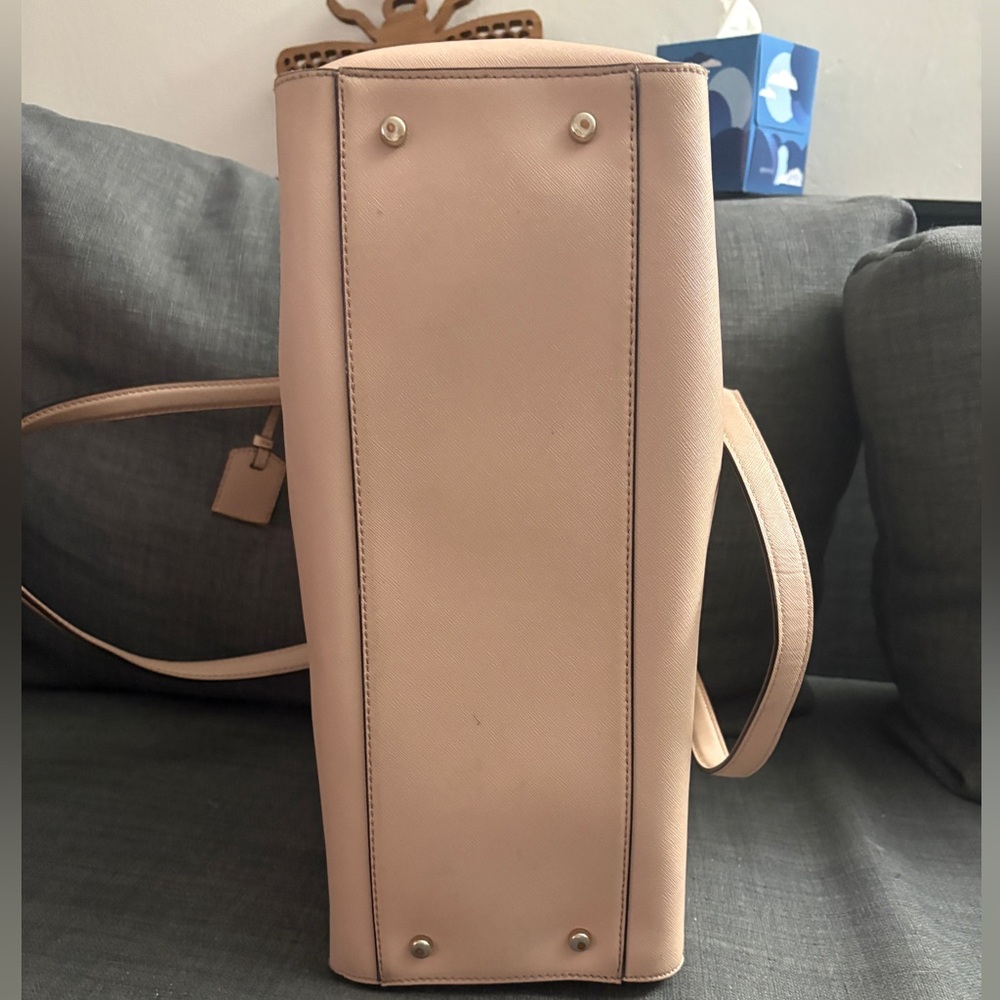 Kate Spade Cameron Street Jenson Tote in Toasted Wheat Saffiano Leather - Picture 5 of 9